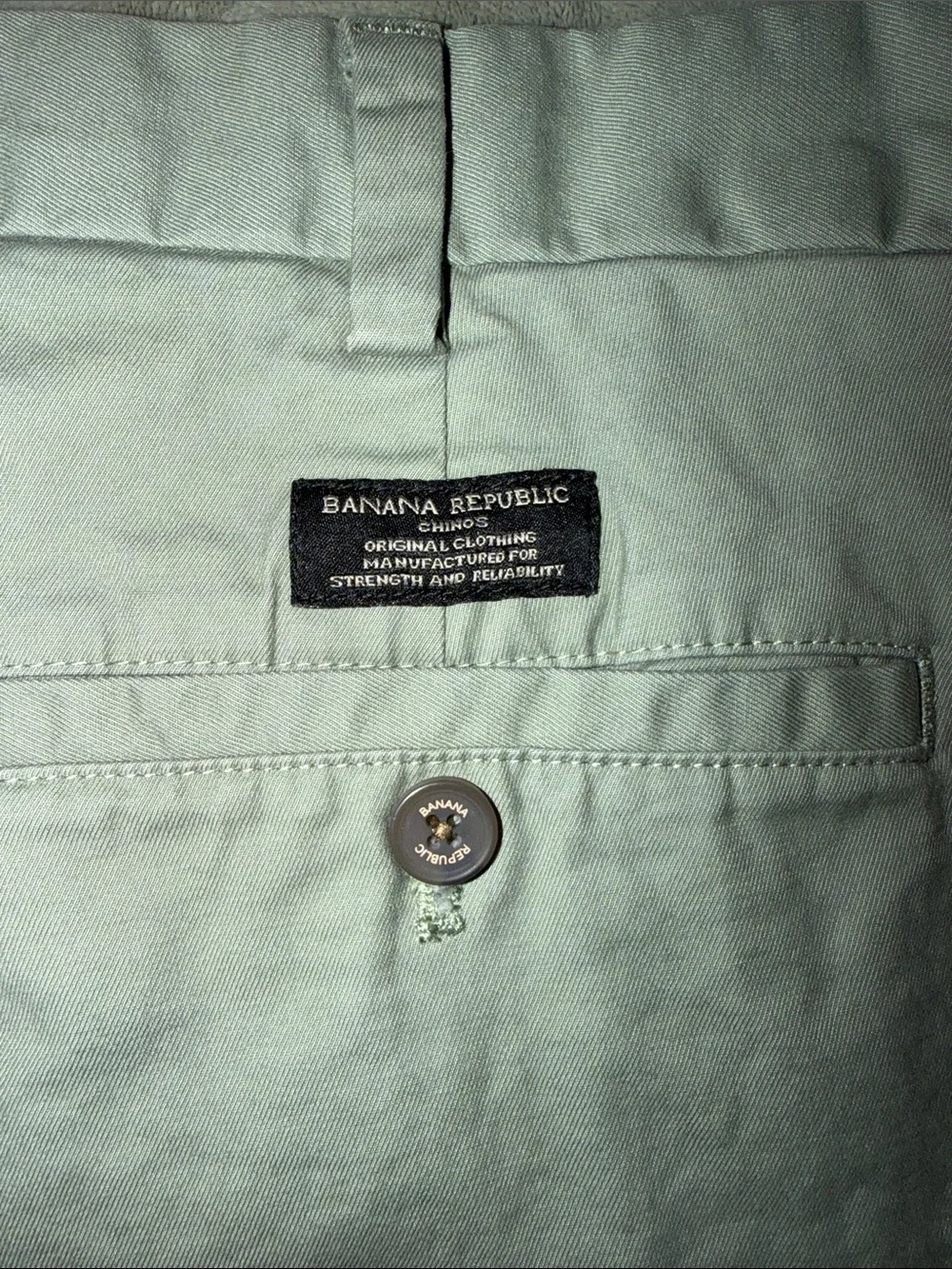 Banana Republic Light Green Men's Chinos